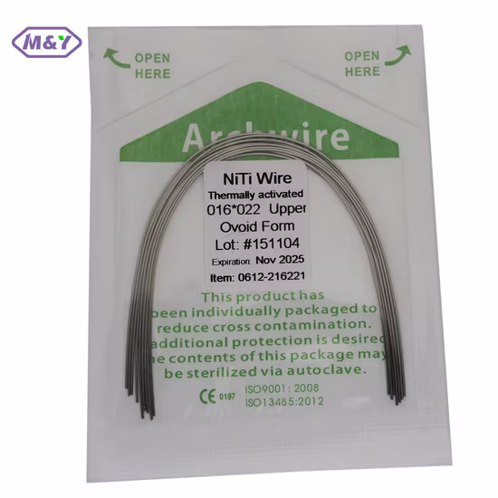 Dental Product Health Material Thermal Active Niti Archwires Orthodontic Arch Wire