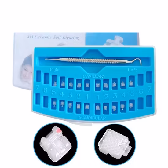 Fabricants dentaires intelligents, verrouillage automatique, supports auto-ligaturants, orthodontiques, support auto-ligaturant