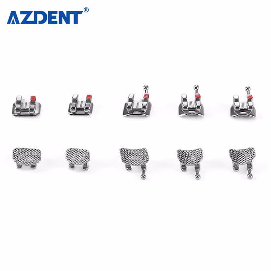 Matériel orthodontique pour instruments dentaires, support orthodontique en cristal saphir Roth 018 022
